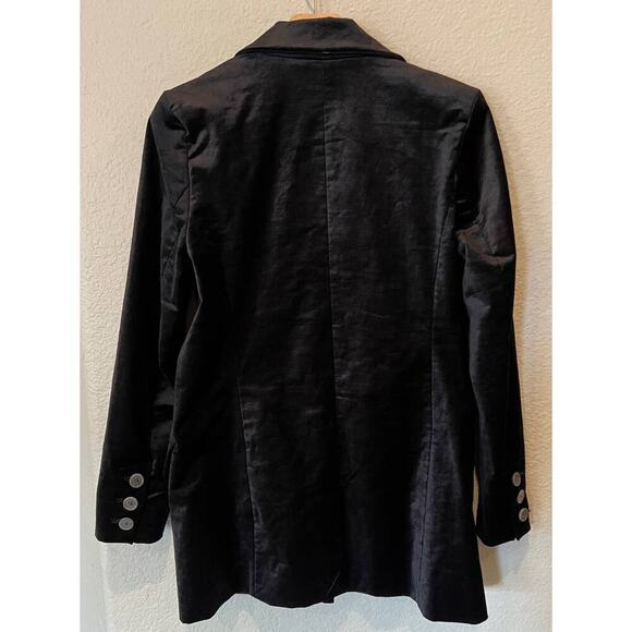Free People Cosmo Velvet Blazer Size XS - Picture 5 of 9